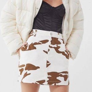 UO BDG Brown Cow Mini Skirt *host pick